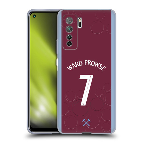 West Ham United FC 2023/24 Players Home Kit James Ward-Prowse Soft Gel Case for Huawei Nova 7 SE/P40 Lite 5G