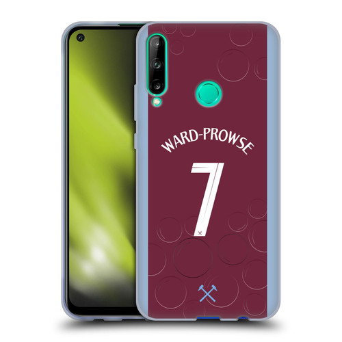 West Ham United FC 2023/24 Players Home Kit James Ward-Prowse Soft Gel Case for Huawei P40 lite E