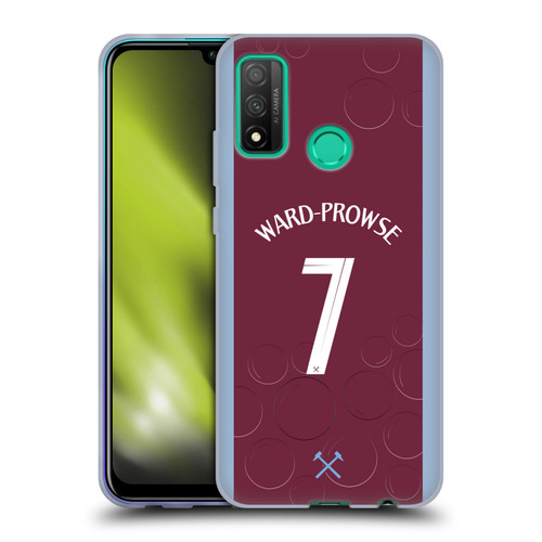 West Ham United FC 2023/24 Players Home Kit James Ward-Prowse Soft Gel Case for Huawei P Smart (2020)