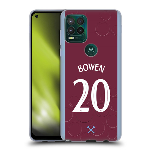 West Ham United FC 2023/24 Players Home Kit Jarrod Bowen Soft Gel Case for Motorola Moto G Stylus 5G 2021