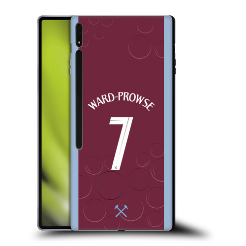 West Ham United FC 2023/24 Players Home Kit James Ward-Prowse Soft Gel Case for Samsung Galaxy Tab S8 Ultra