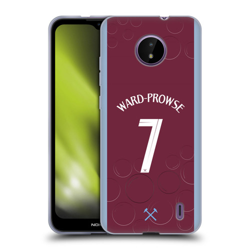West Ham United FC 2023/24 Players Home Kit James Ward-Prowse Soft Gel Case for Nokia C10 / C20