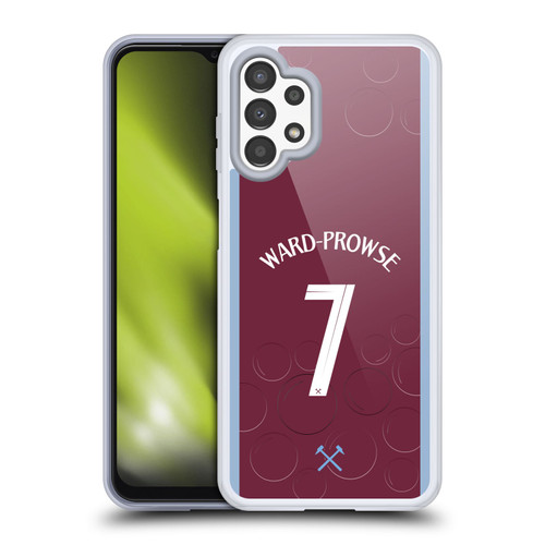 West Ham United FC 2023/24 Players Home Kit James Ward-Prowse Soft Gel Case for Samsung Galaxy A13 (2022)