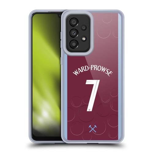 West Ham United FC 2023/24 Players Home Kit James Ward-Prowse Soft Gel Case for Samsung Galaxy A33 5G (2022)