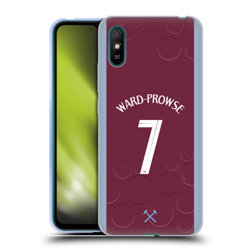 West Ham United FC 2023/24 Players Home Kit James Ward-Prowse Soft Gel Case for Xiaomi Redmi 9A / Redmi 9AT