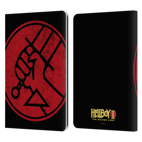 Hellboy II Graphics BPRD Distressed Leather Book Wallet Case Cover For Amazon Kindle Paperwhite 1 / 2 / 3