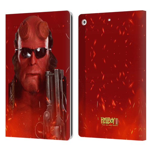 Hellboy II Graphics Right Hand of Doom Leather Book Wallet Case Cover For Apple iPad 10.2 2019/2020/2021