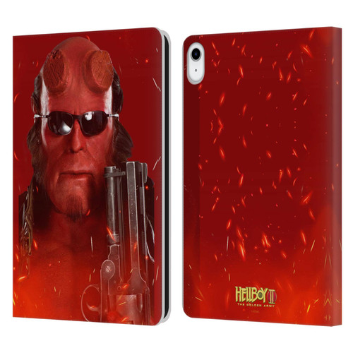 Hellboy II Graphics Right Hand of Doom Leather Book Wallet Case Cover For Apple iPad 10.9 (2022)