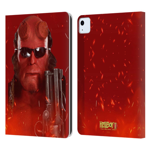 Hellboy II Graphics Right Hand of Doom Leather Book Wallet Case Cover For Apple iPad Air 2020 / 2022