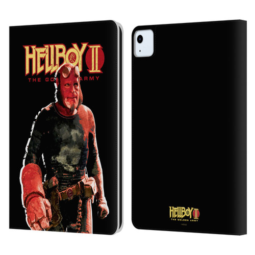 Hellboy II Graphics The Samaritan Leather Book Wallet Case Cover For Apple iPad Air 2020 / 2022