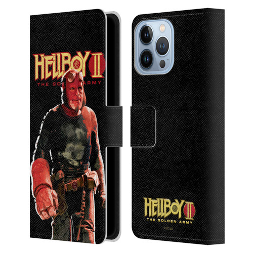Hellboy II Graphics The Samaritan Leather Book Wallet Case Cover For Apple iPhone 13 Pro Max