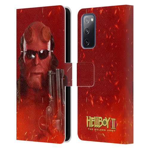Hellboy II Graphics Right Hand of Doom Leather Book Wallet Case Cover For Samsung Galaxy S20 FE / 5G