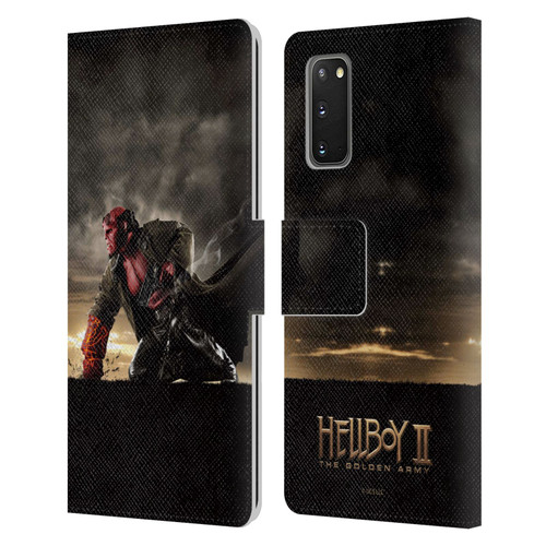 Hellboy II Graphics Key Art Poster Leather Book Wallet Case Cover For Samsung Galaxy S20 / S20 5G