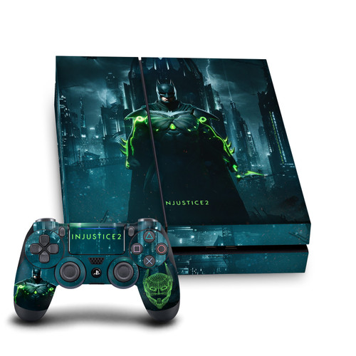 Injustice 2 Characters Batman Vinyl Sticker Skin Decal Cover for Sony PS4 Console & Controller
