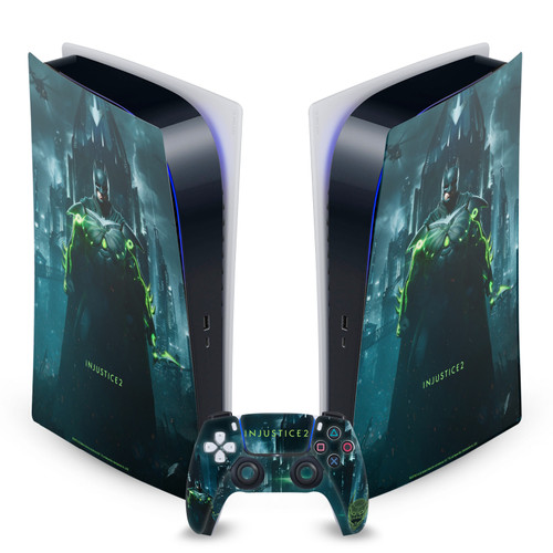 Injustice 2 Characters Batman Vinyl Sticker Skin Decal Cover for Sony PS5 Digital Edition Bundle