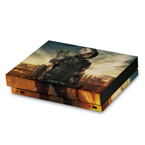 Arrow TV Series Posters Season 4 Vinyl Sticker Skin Decal Cover for Microsoft Xbox One X Console