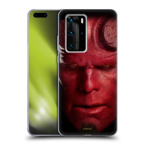 Hellboy II Graphics Face Portrait Soft Gel Case for Huawei P40 Pro / P40 Pro Plus 5G