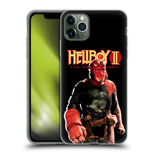 Hellboy II Graphics The Samaritan Soft Gel Case for Apple iPhone 11 Pro Max
