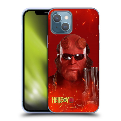 Hellboy II Graphics Right Hand of Doom Soft Gel Case for Apple iPhone 13