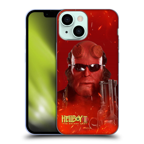 Hellboy II Graphics Right Hand of Doom Soft Gel Case for Apple iPhone 13 Mini