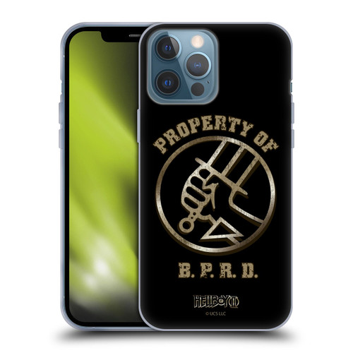 Hellboy II Graphics Property of BPRD Soft Gel Case for Apple iPhone 13 Pro Max