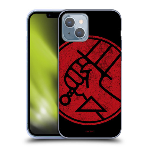 Hellboy II Graphics BPRD Distressed Soft Gel Case for Apple iPhone 14