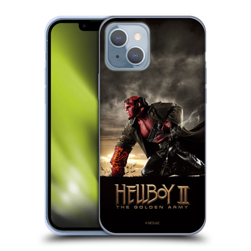 Hellboy II Graphics Key Art Poster Soft Gel Case for Apple iPhone 14
