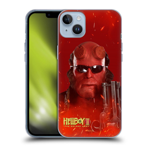 Hellboy II Graphics Right Hand of Doom Soft Gel Case for Apple iPhone 14 Plus