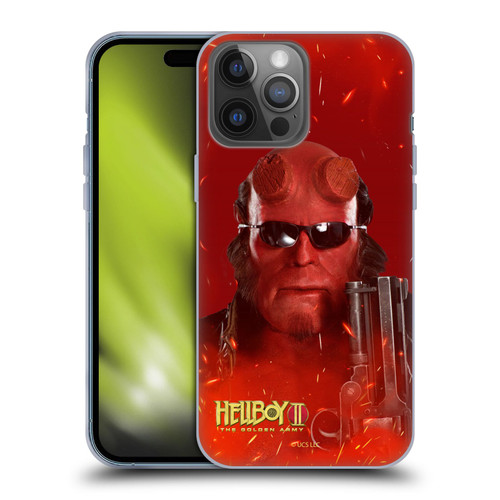 Hellboy II Graphics Right Hand of Doom Soft Gel Case for Apple iPhone 14 Pro Max