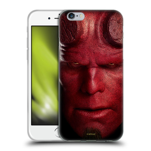 Hellboy II Graphics Face Portrait Soft Gel Case for Apple iPhone 6 / iPhone 6s