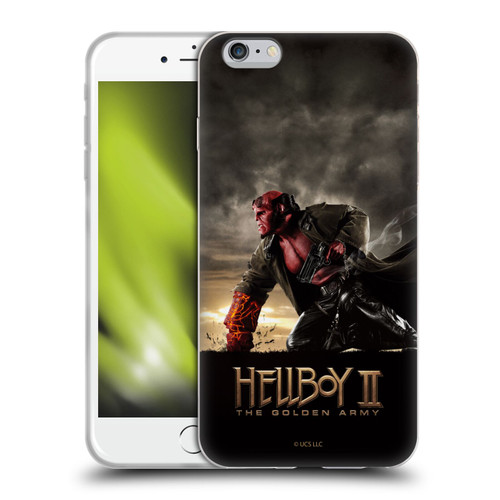 Hellboy II Graphics Key Art Poster Soft Gel Case for Apple iPhone 6 Plus / iPhone 6s Plus