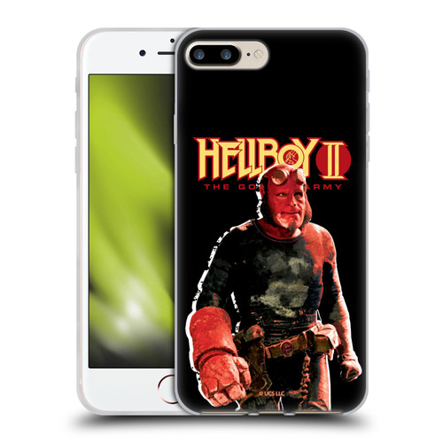 Hellboy II Graphics The Samaritan Soft Gel Case for Apple iPhone 7 Plus / iPhone 8 Plus
