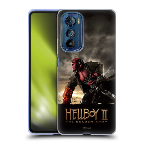 Hellboy II Graphics Key Art Poster Soft Gel Case for Motorola Edge 30