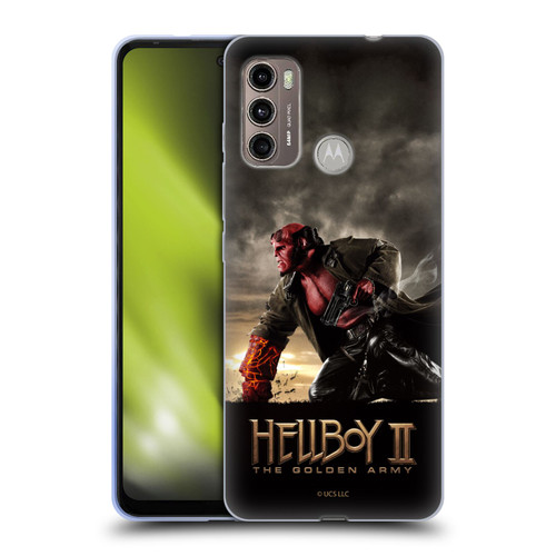 Hellboy II Graphics Key Art Poster Soft Gel Case for Motorola Moto G60 / Moto G40 Fusion
