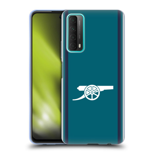 Arsenal FC 2023/24 Crest Kit Third Soft Gel Case for Huawei P Smart (2021)