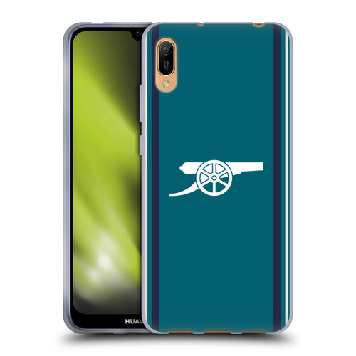 Arsenal FC 2023/24 Crest Kit Third Soft Gel Case for Huawei Y6 Pro (2019)