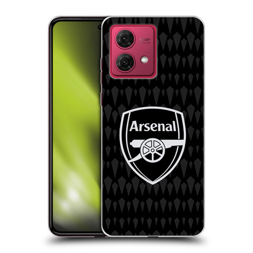 Arsenal FC 2023/24 Crest Kit Home Goalkeeper Soft Gel Case for Motorola Moto G84 5G
