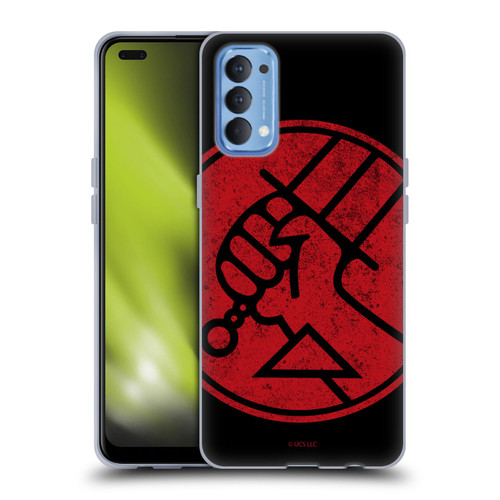 Hellboy II Graphics BPRD Distressed Soft Gel Case for OPPO Reno 4 5G