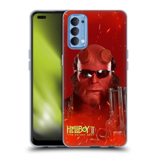 Hellboy II Graphics Right Hand of Doom Soft Gel Case for OPPO Reno 4 5G
