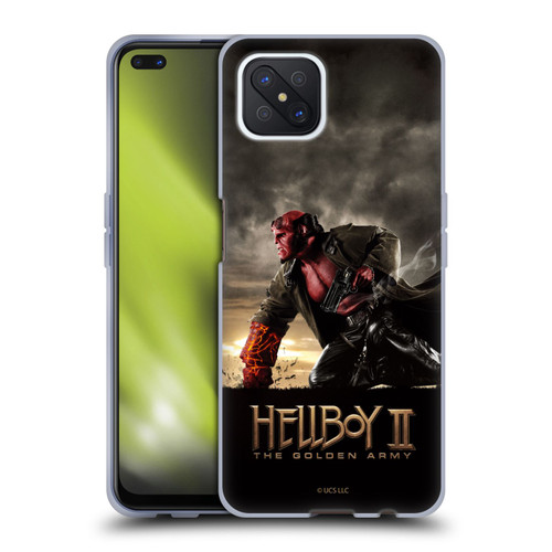 Hellboy II Graphics Key Art Poster Soft Gel Case for OPPO Reno4 Z 5G