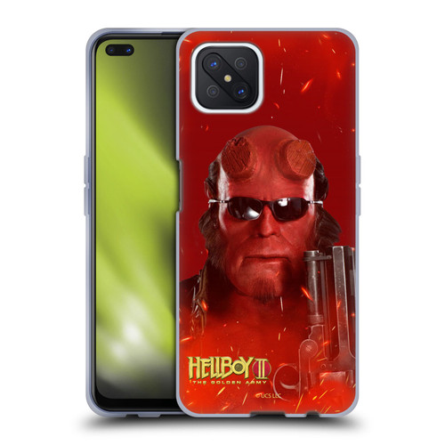 Hellboy II Graphics Right Hand of Doom Soft Gel Case for OPPO Reno4 Z 5G
