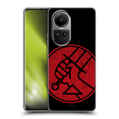 Hellboy II Graphics BPRD Distressed Soft Gel Case for OPPO Reno10 5G / Reno10 Pro 5G