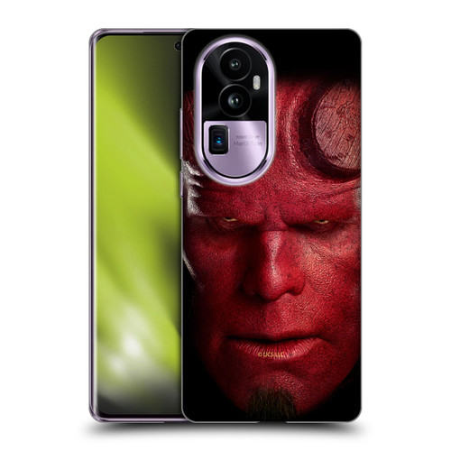 Hellboy II Graphics Face Portrait Soft Gel Case for OPPO Reno10 Pro+