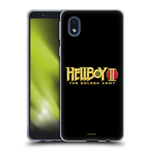 Hellboy II Graphics Logo Soft Gel Case for Samsung Galaxy A01 Core (2020)