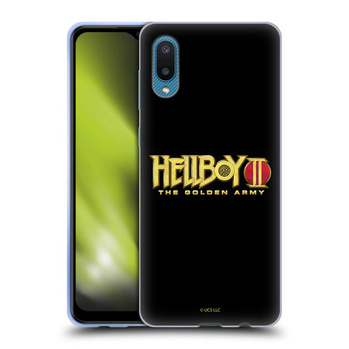 Hellboy II Graphics Logo Soft Gel Case for Samsung Galaxy A02/M02 (2021)