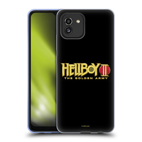 Hellboy II Graphics Logo Soft Gel Case for Samsung Galaxy A03 (2021)