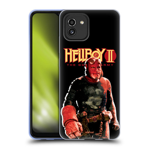 Hellboy II Graphics The Samaritan Soft Gel Case for Samsung Galaxy A03 (2021)
