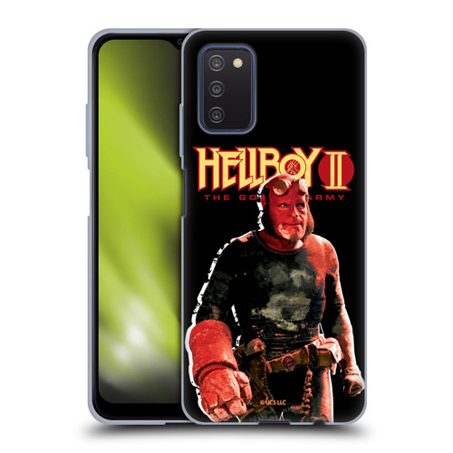 Hellboy II Graphics The Samaritan Soft Gel Case for Samsung Galaxy A03s (2021)