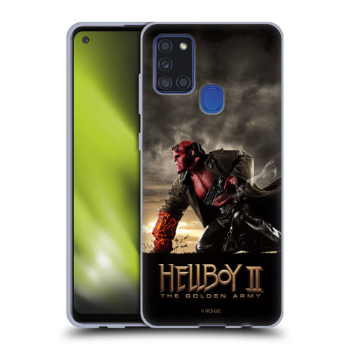 Hellboy II Graphics Key Art Poster Soft Gel Case for Samsung Galaxy A21s (2020)