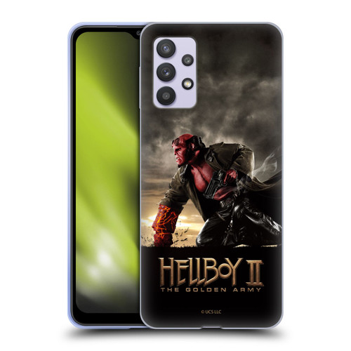 Hellboy II Graphics Key Art Poster Soft Gel Case for Samsung Galaxy A32 5G / M32 5G (2021)